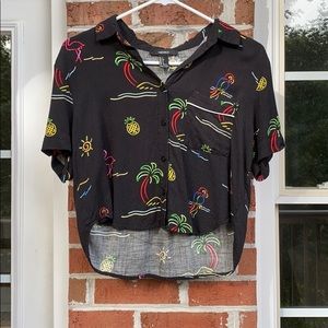 🌴Neon Hawaiian shirt🌴